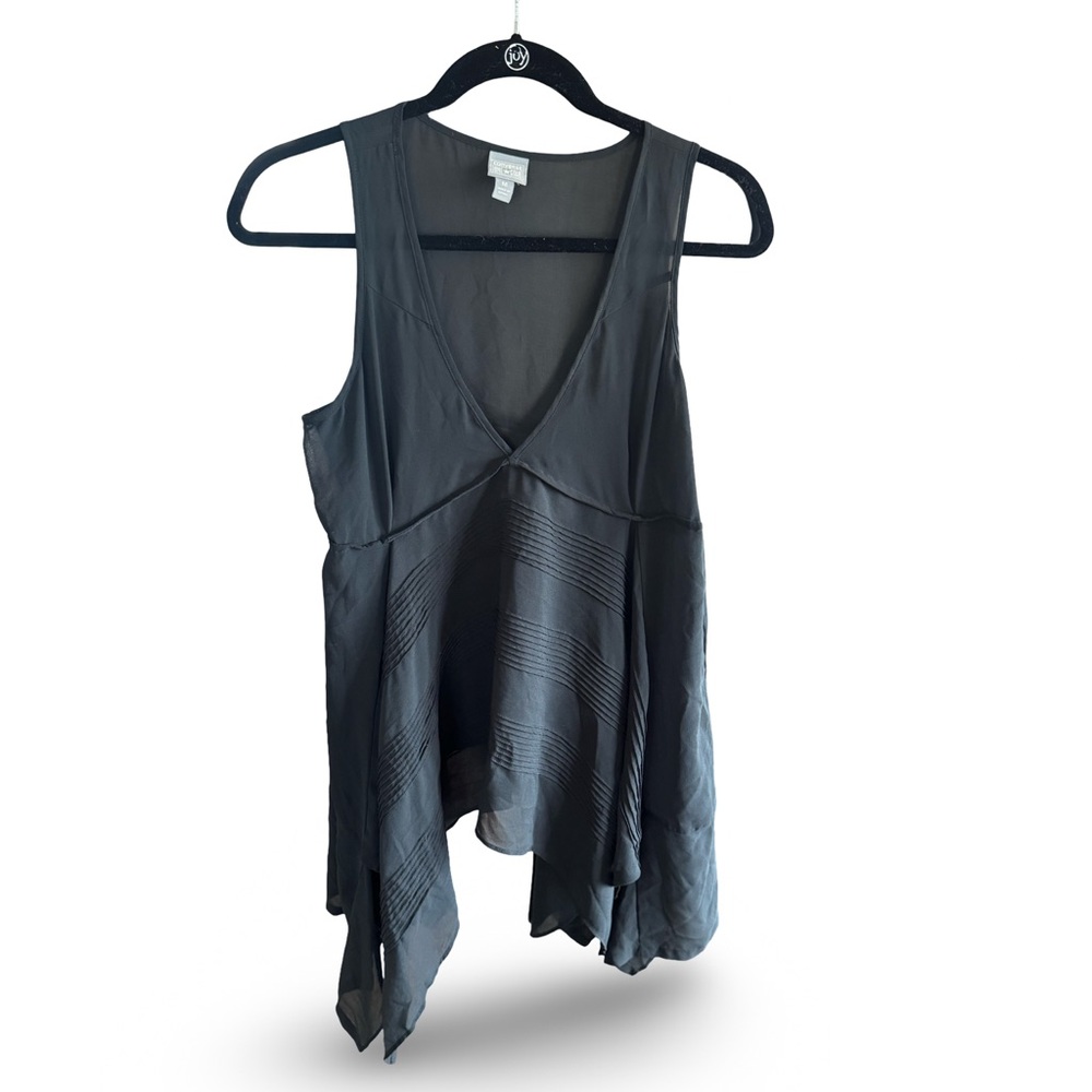 Converse Black Flowy Tank Top
